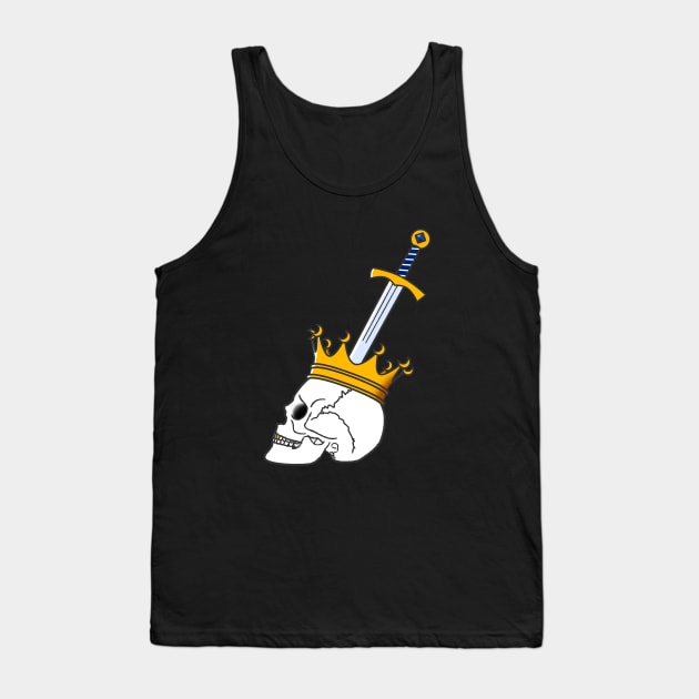 Crowned Tank Top by kmtnewsman